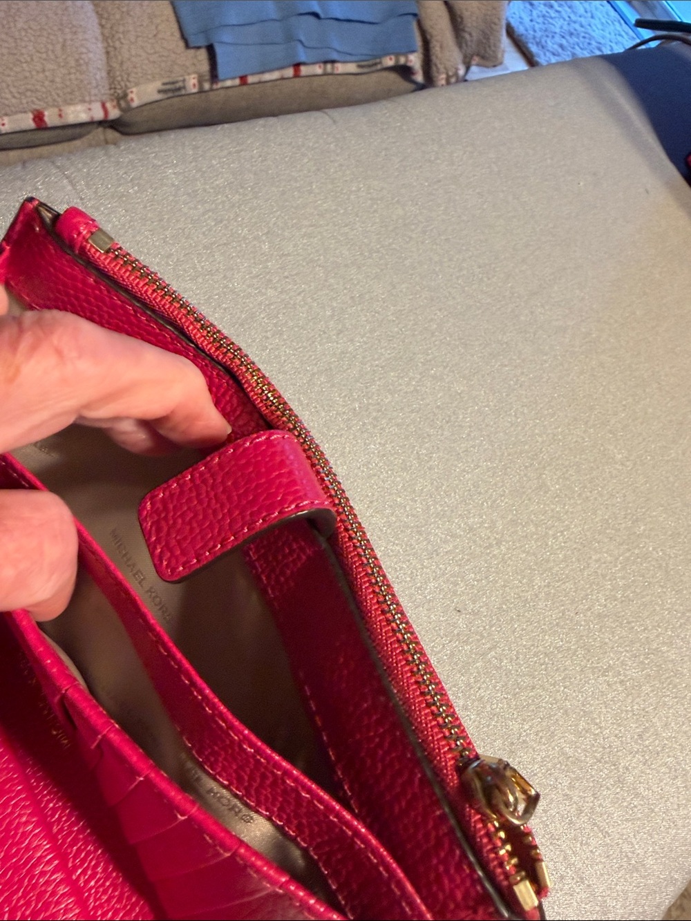 Michael Kors Hot Pink Leather Tote with Matching Wallet - Picture 14 of 15